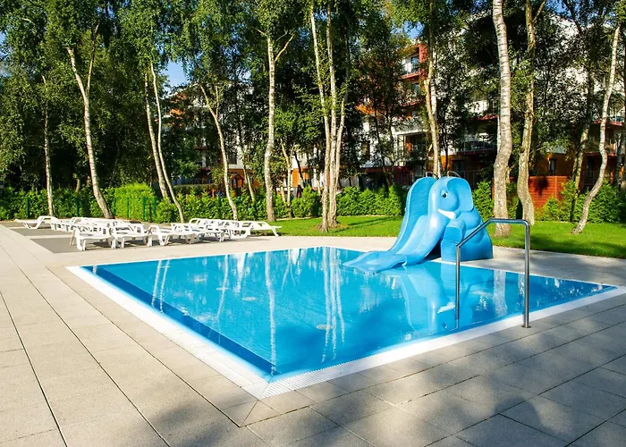 Sunny Bliss Polanki Klonowa, 350m Beach, Pool, Sauna, Gym Apartament Kołobrzeg