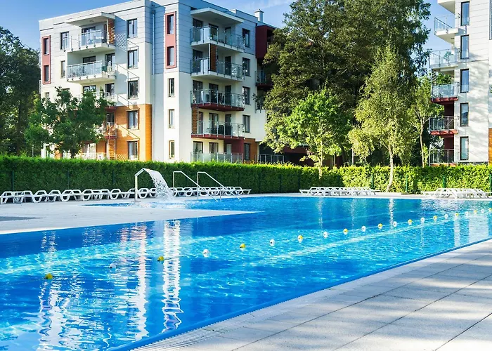 Sunny Bliss Polanki Klonowa, 350m Beach, Pool, Sauna, Gym Apartament