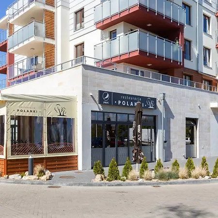 شقة Sunny Bliss Polanki Klonowa, 350m Beach, Pool, Sauna, Gym *