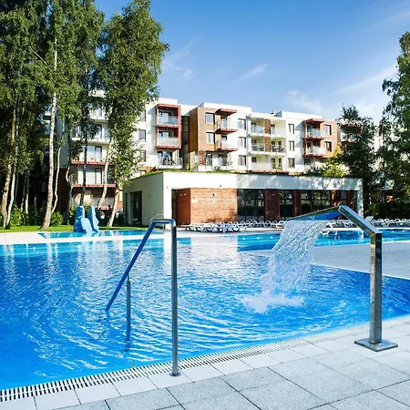 Appartement Sunny Bliss Polanki Klonowa, 350m Beach, Pool, Sauna, Gym Kołobrzeg