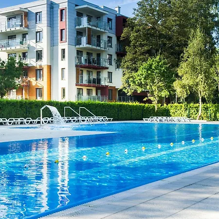 Sunny Bliss Polanki Klonowa, 350m Beach, Pool, Sauna, Gym Apartment