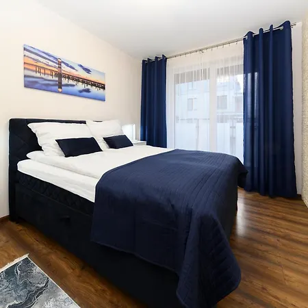 Sunny Bliss Polanki Klonowa, 350m Beach, Pool, Sauna, Gym شقة كولوبرزيغ